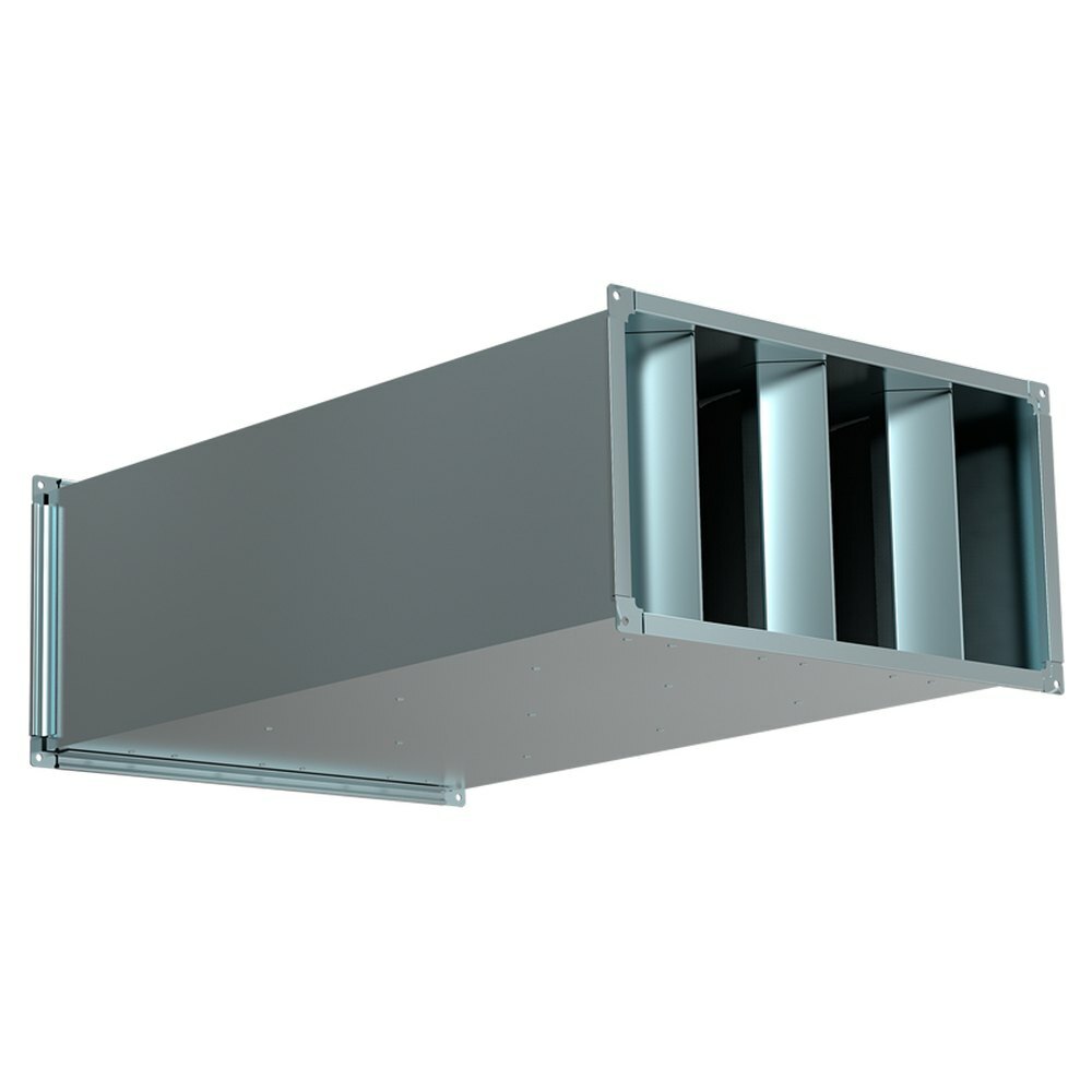 Прямоугольный Шумоглушитель из оц. стали Прямоугольный Шумоглушитель из оц. стали