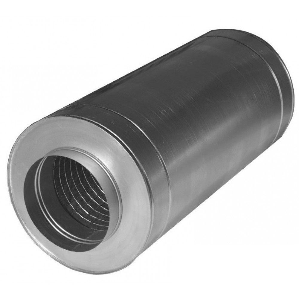 Шумоглушитель круглый из оц. стали Шумоглушитель круглый из оц. стали